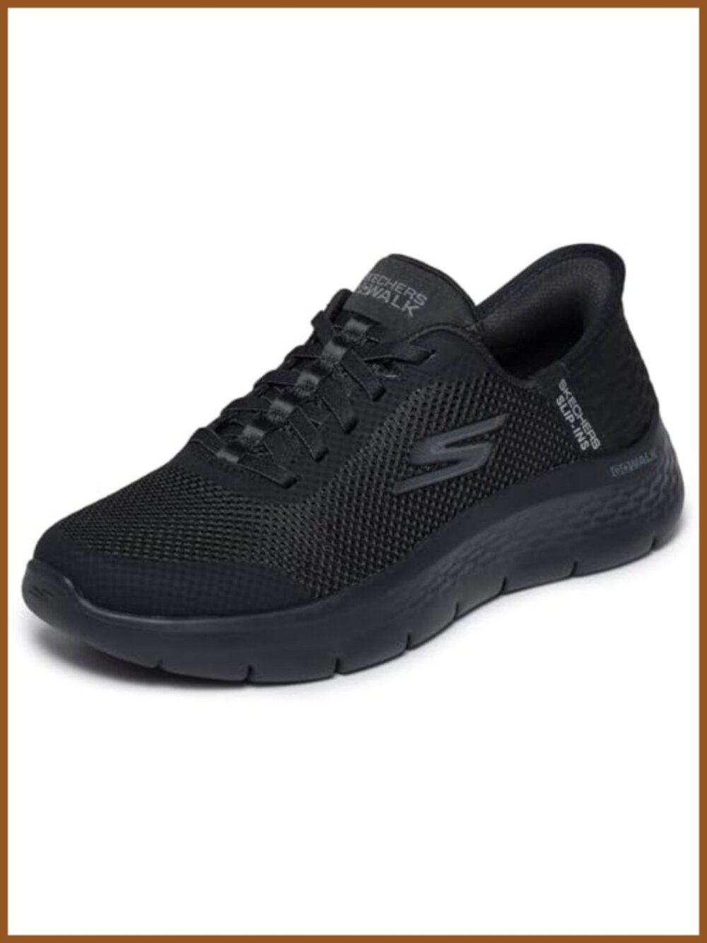 Slip-On Women's Athletic Walking Sneakers with Memory Foam and Bungee Closure